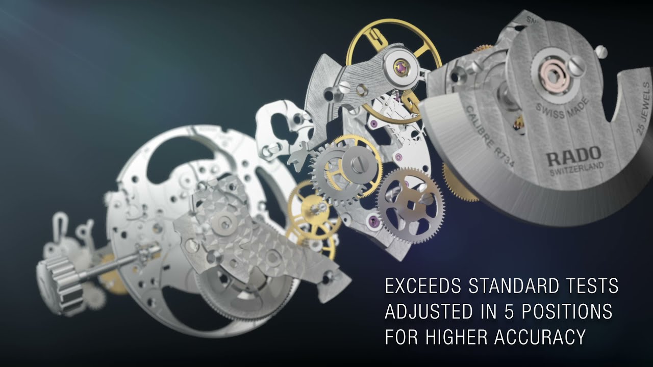 Rado Calibre R734 1 - YouTube
