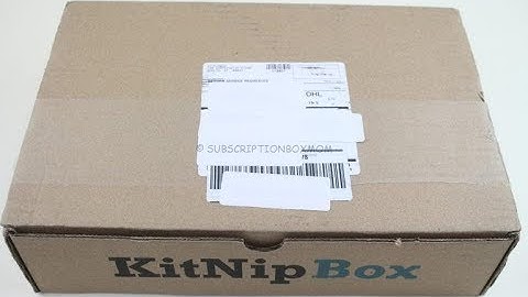 KitNipBox December 2018 Review/Unboxing + Coupon #KITNIPBOX