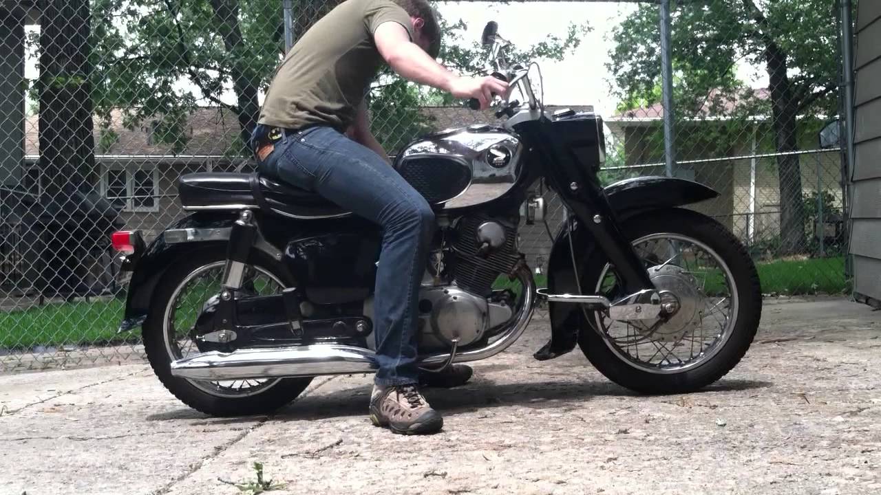Honda 1966 ca77 305 Dream - YouTube