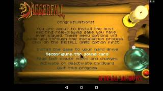 Daggerfall on Android. Installation guide using Magic Dosbox screenshot 5