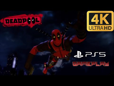 Deadpool PS5 Gameplay (4K)