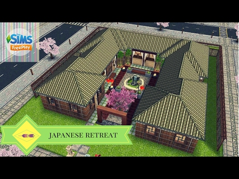 Sims FreePlay - Japanese Retreat on Premium Ocean Lot (Review