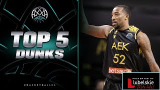 Top 5 Dunks of December | Basketball Champions League 2023