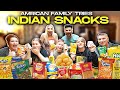 My American Family Tries Indian Snacks For the 1st Time