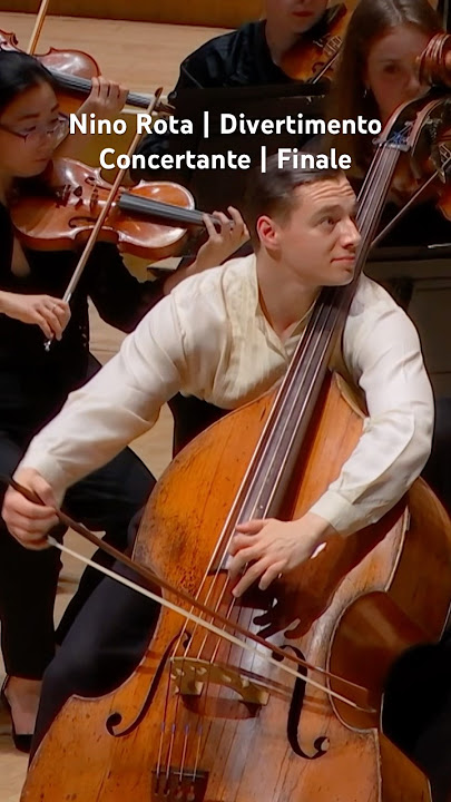 Strahinja Mitrovic #doublebass #symphony #orchestra #classicalmusic #concert #100dayschallenge