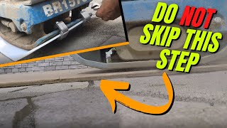 Importance of Compacting Pavers After Laying | Using a Compactor Pad for Pavers