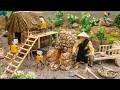 Building the First Human Stove From Clay and Stone | DIY.