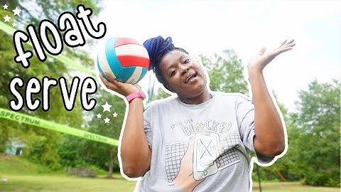 How To Float Serve A Volleyball For Beginners!