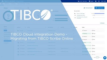 TIBCO Cloud Integration Demo - Migrating from TIBCO Scribe Online