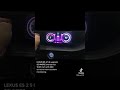 Lexus ES250 360 panorama view &amp; wireless CarPlay android auto