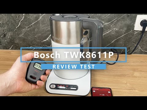 Snelste waterkoker 2023 | Bosch TWK8611P Styline Review - Test