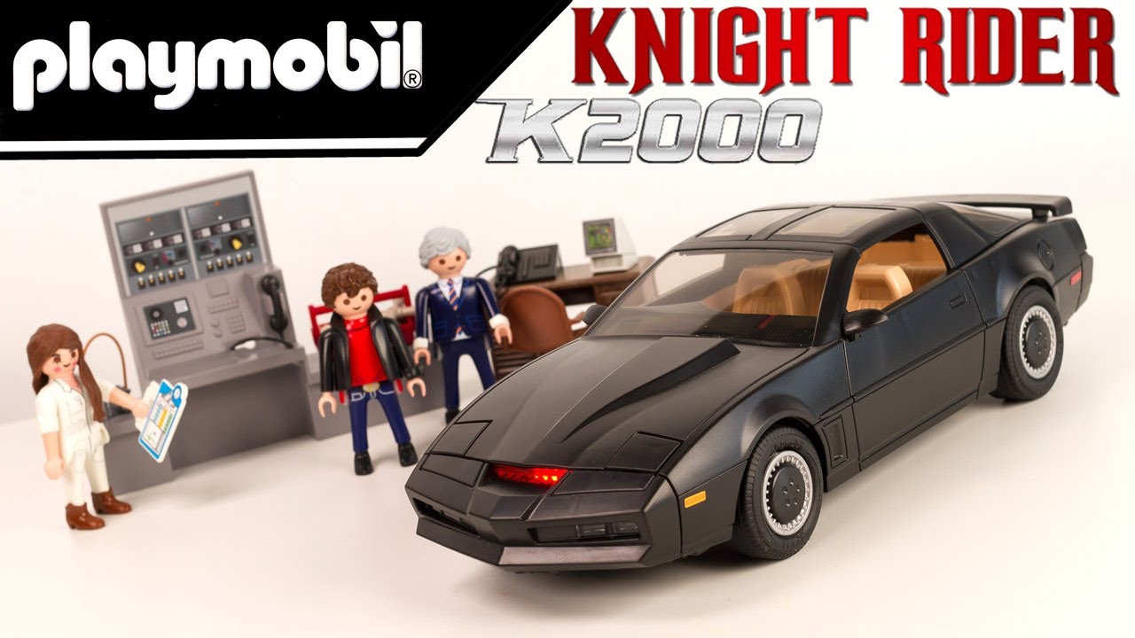 PLAYMOBIL K2000 KITT est superbe un magnifique set Knight Rider que je  conseille aux fans 