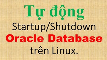 [vi] LINUX: Sử dụng systemd trên Linux để tự động bật/tắt Oracle database khi khởi động máy.