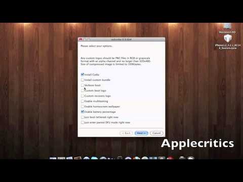 4.2.1 및 4.2 펌웨어를 탈옥하는 방법 iPhone 4/3Gs/3G iPod Touch 4/3/2 iPad Apple TV Redsn0w