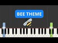 Bee theme  helenspiano  piano tutorial  instagram piano viral hit