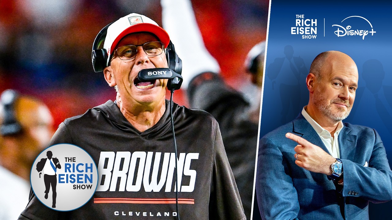 If Only the Browns’ QB Play Were as Scintillating as Their HC’s Interviews | The Rich Eisen Show