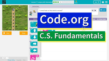 Loops with Harvester Lesson 7.5 Course B Code.org Tutorial with Answers