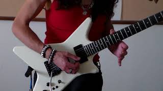 Hammerfall - Hearts On Fire - Solo (Guitar Lesson by Alika Madis)