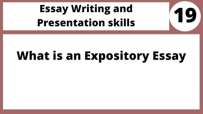 meaning of expository paragraph