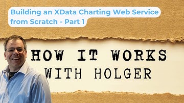 Building an XData Charting Web Service from Scratch - Part 1