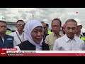 Tinjau bandara kediri gubernur jatim optimis operasional  berdampak signifikan di beberapa sektor