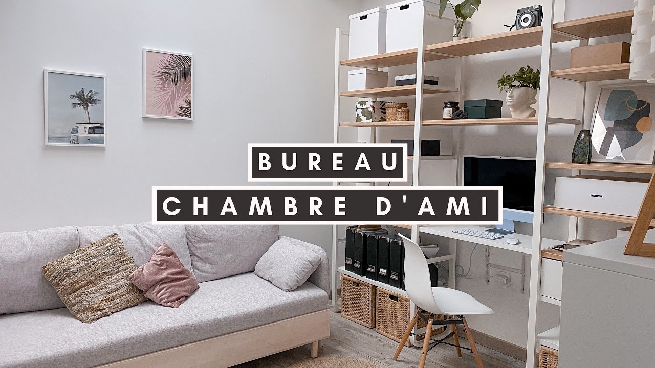 Déco・Bureau/chambre d'ami┆Alyssia YouTube