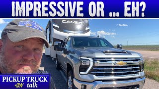 MPG? Towing Experience? 2024 Chevy Silverado 3500 w\/5th Wheel Camper