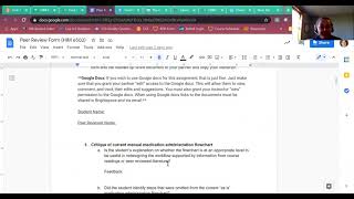 HIM 6502 - Overview of Peer Review Assignment for Final Project