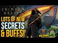 New HOTFIX, Secret Greymane Armor &amp; BUFFS Added in Crimson Desert!