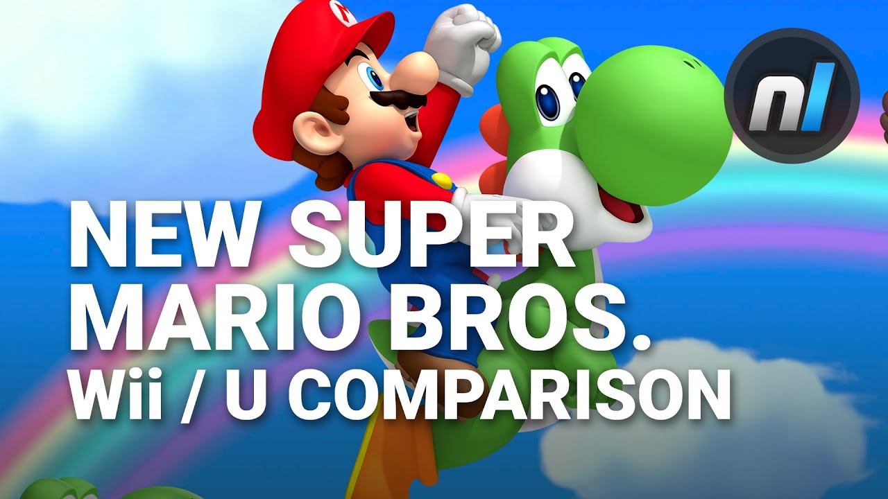 wii u emulator apk New Super Mario Bros. Wii / U on Wii U Virtual Console Comparison