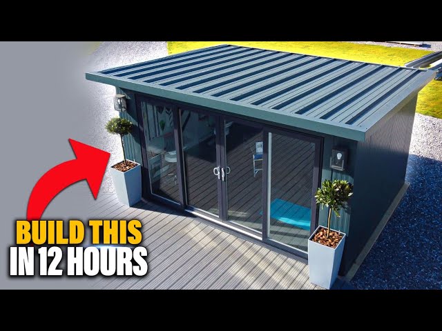 How We Built A Garden Room In Under 12 Hours class=