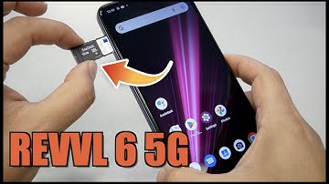REVVL 6 5G How to insert SIM/SD card for metro by t-mobile