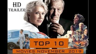 #top10 #boxoffice #movies 1- ford v ferrari 2- midway 3- the good liar
4- charlie's angels 5- doctor sleep 6- last christmas 7- joker 8-
harriet 9- terminato...