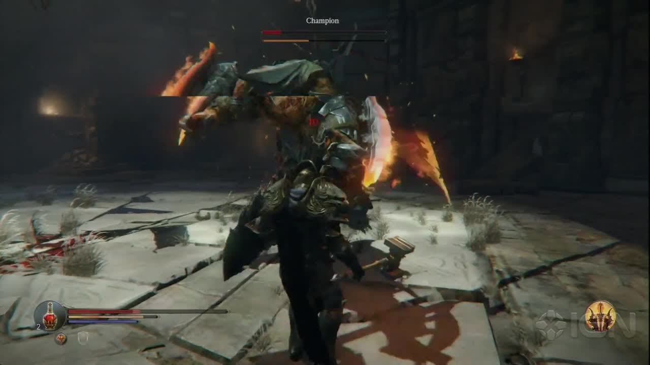 Lords Of The Fallen Gameplay - E3 2014 