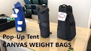 4-Pack Heavy Duty 40 lb Weight Bags for Tent or Tripods Legs JSAG460 Great for Any Outdoor Event Julius Studio 