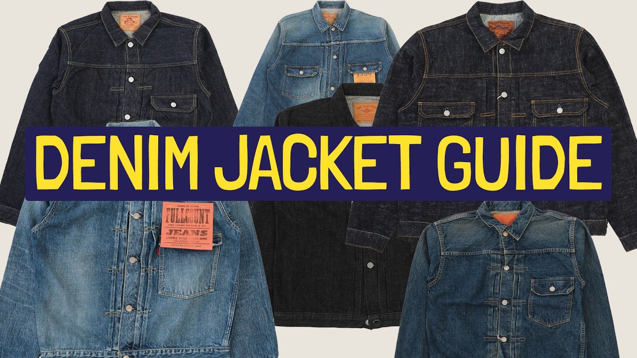 The Best Japanese Denim Jackets | Fit Guide - YouTube