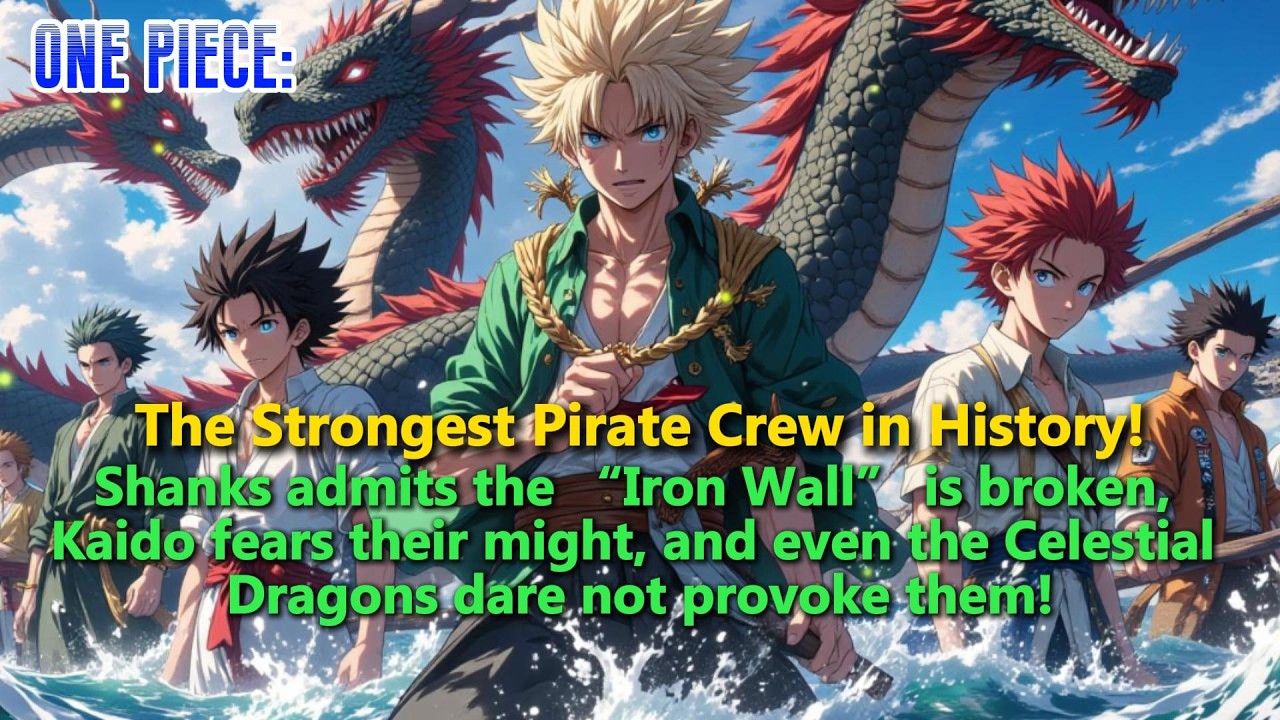 One Piece: The Strongest Pirate Crew in History! Even the Yonko Tremble!#onepiece #onepiecefanfic