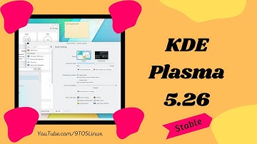 A KDE Plasma 5.26 Stable Release Across The Universe