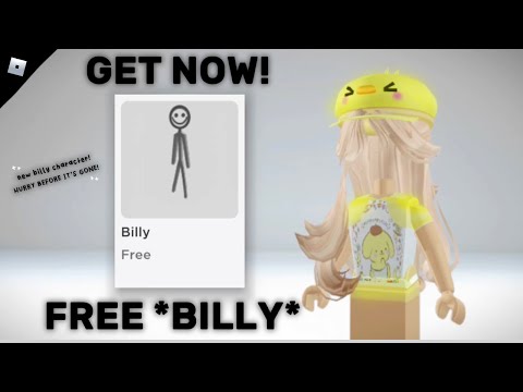How To Get BILLY UGC BUNDLE for FREE! #BringBackBilly #roblox #free #freeitemsroblox #shorts #billy