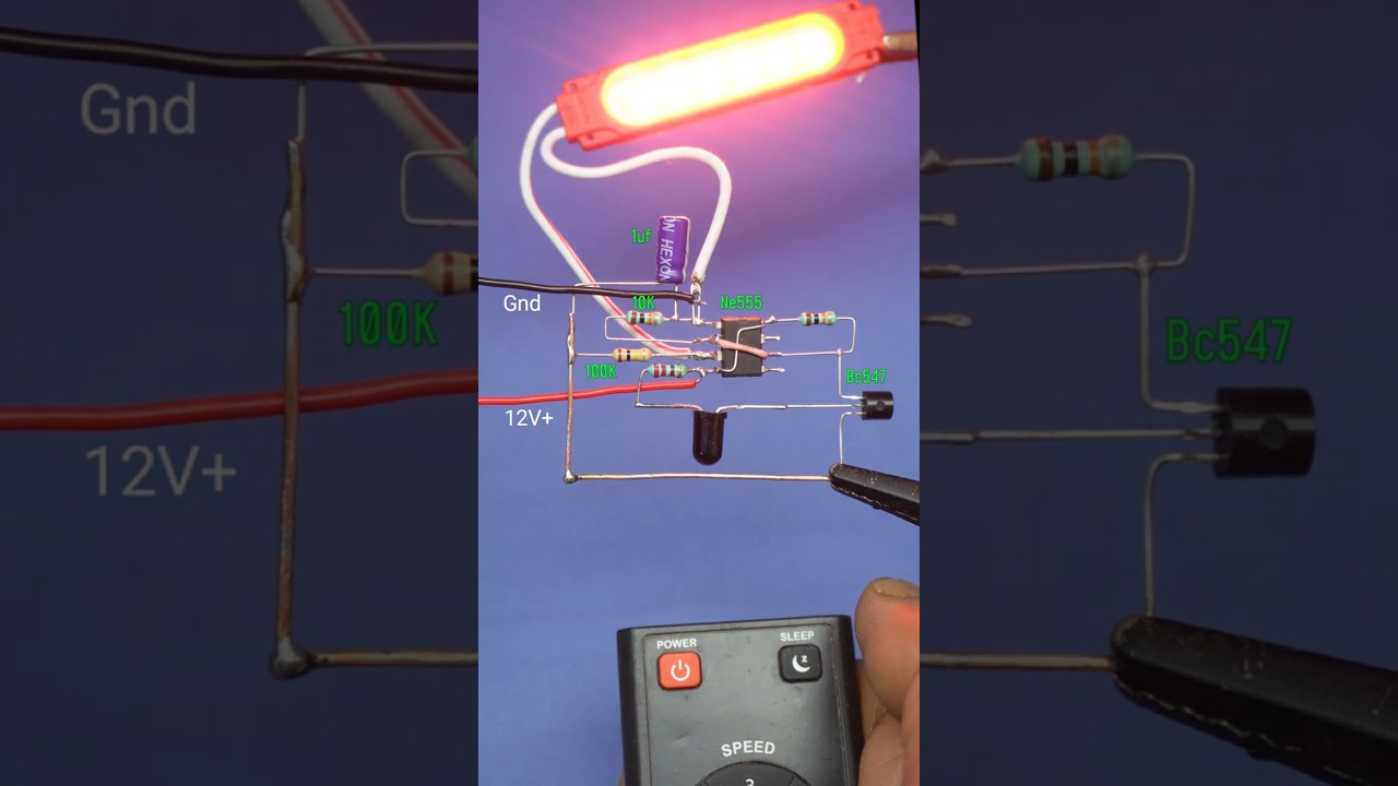 ne555 remote experiment 