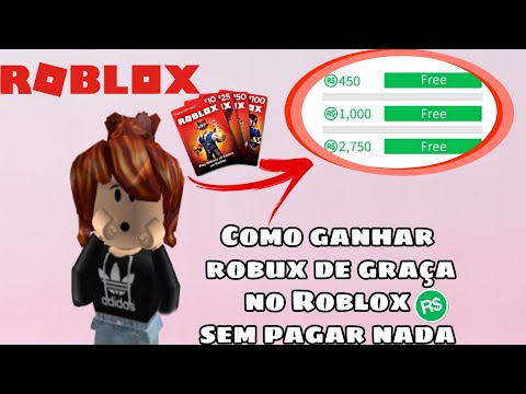 Como Ganhar Robux De Graca No Roblox Pelo Celular 2020 Video Como Fazer - como ganhar robux gratis dicas para roblox