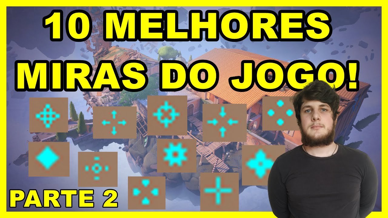 10 MELHORES MIRAS PRA USAR NO VALORANT (ALGUMAS DIFERENTONAS