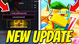 FULL GUIDE TO THE NEW UPDATE In Fisch! (NEW CODES, HALIBUT HARPOON, DR MONTY QUEST & MORE) Roblox