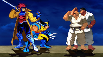 X-Men Vs. Shinshinkai Karate - Superhuman Combat
