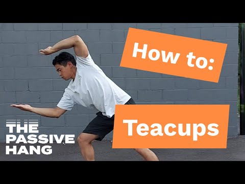 Tea cup exercise for shoulder health