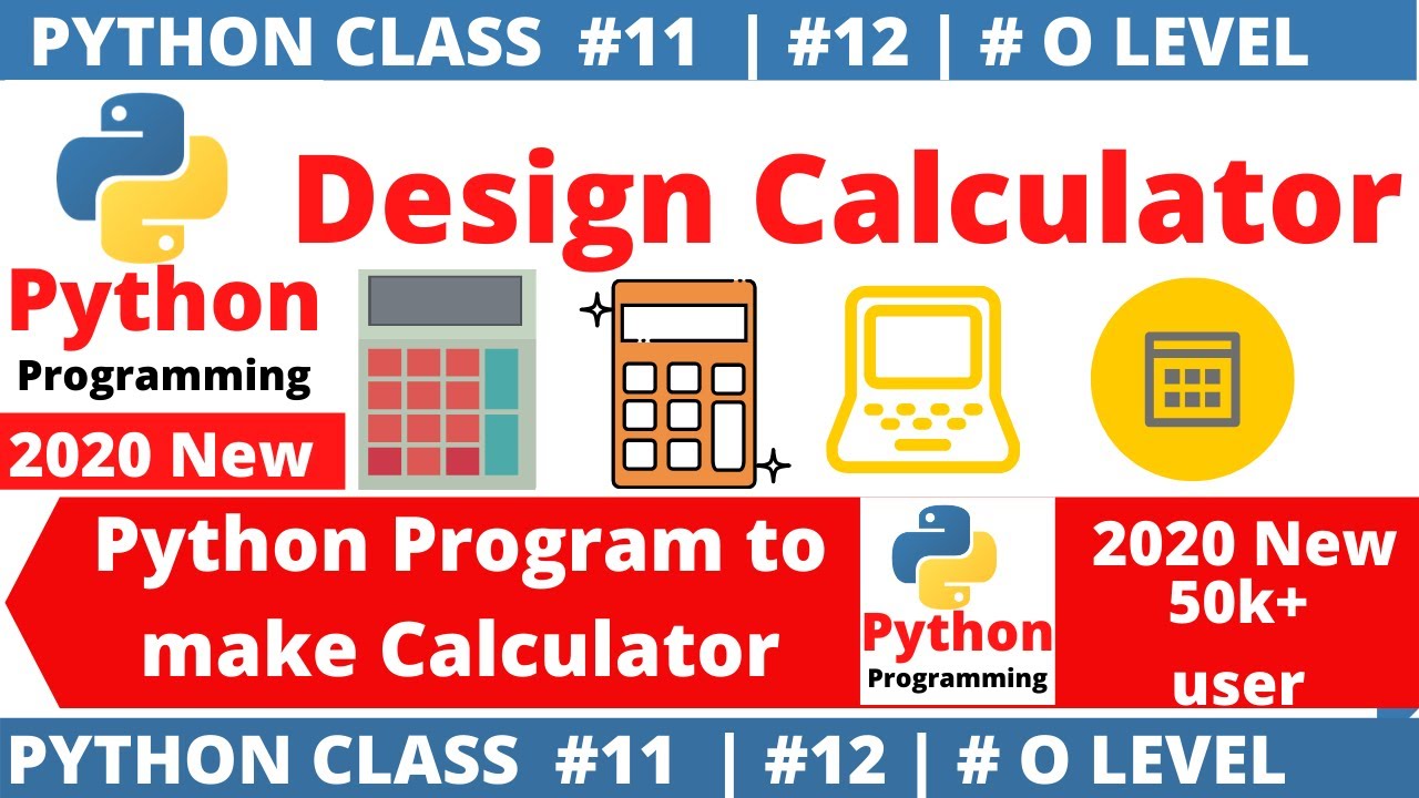 #python : simple calculator in python | calculator in python - YouTube