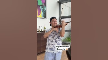 Thumbnail of Paganini Violin Concerto 🔥🎻 #violin