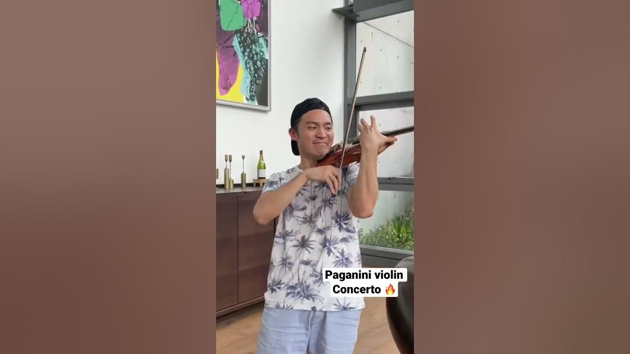 Paganini Violin Concerto 🔥🎻 #violin