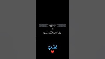 سورة الزخرف-[الزخرف:77-78]بصوت الشيخ ياسر الدوسري   Surah Al-zukherf #tiktok   #quran #surah
