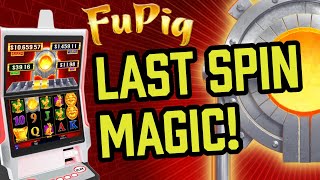 WHOA! Last Spin SAVE 😱 FU Pig Jackpot Forge Slot Machine live play! 🎰 screenshot 2